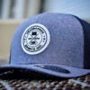 Headbanger Exclusive Flexfit Snapback Hat: Grey With White Circle Badge -Baseball Shop 10 ad92fdca 21ec 43fa adeb 2be2062a2109