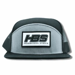 Headbanger Sports Lifestyle Pacific P787 6-Panel Arch Snapback Hat: Black / Heather Grey -Baseball Shop 22 9145188c 51e0 45d2 928e 8fa5a0fcdd01