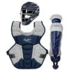 Rawlings Adult Navy/White VELO 2.0 Catcher's Gear Box Set: CSV2A-N/W
