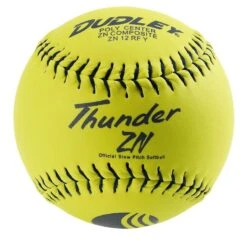 Dudley Thunder ZN 12" STADIUM 47/450 USSSA Slowpitch Softballs (DOZEN): 4U528Y
