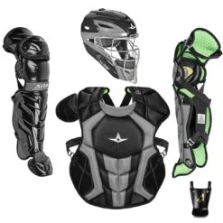 All-Star S7 Axis Elite (Ages 9-12) Catcher's Kit NOCSAE Approved: CKCC912S7X -Baseball Shop All StarS7AxisElite Ages12 16 Catcher sKitNOCSAEApproved CKCC1216S7XBlack 184011e2 eeee 4dc6 a953 f9d0e472ba18