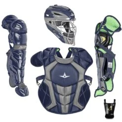 All-Star S7 Axis Elite (Ages 12-16) Catcher's Kit NOCSAE Approved: CKCC1216S7X 9 All-Star S7 Axis Elite (Ages 12-16) Catcher's Kit NOCSAE Approved: CKCC1216S7X -Baseball Shop All StarS7AxisElite Ages12 16 Catcher sKitNOCSAEApproved CKCC1216S7XNavy