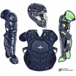 All-Star S7 Axis Elite (Ages 12-16) Solid Catcher's Kit NOCSAE Approved: CKCC1216S7XS -Baseball Shop CKCC1216S7X SNA WEB
