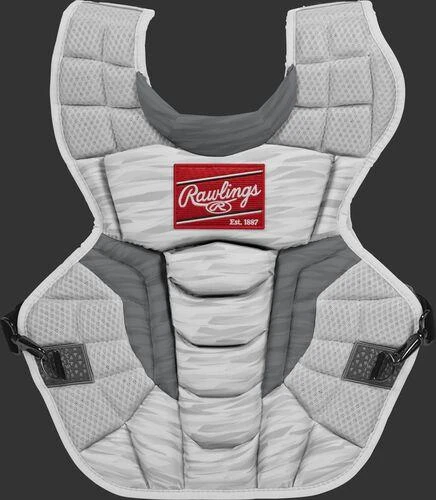Rawlings Intermediate White/Silver VELO 2.0 Catcher's Gear Box Set: CSV2I-W/SIL 6 Rawlings Intermediate White/Silver VELO 2.0 Catcher's Gear Box Set: CSV2I-W/SIL - Image 4