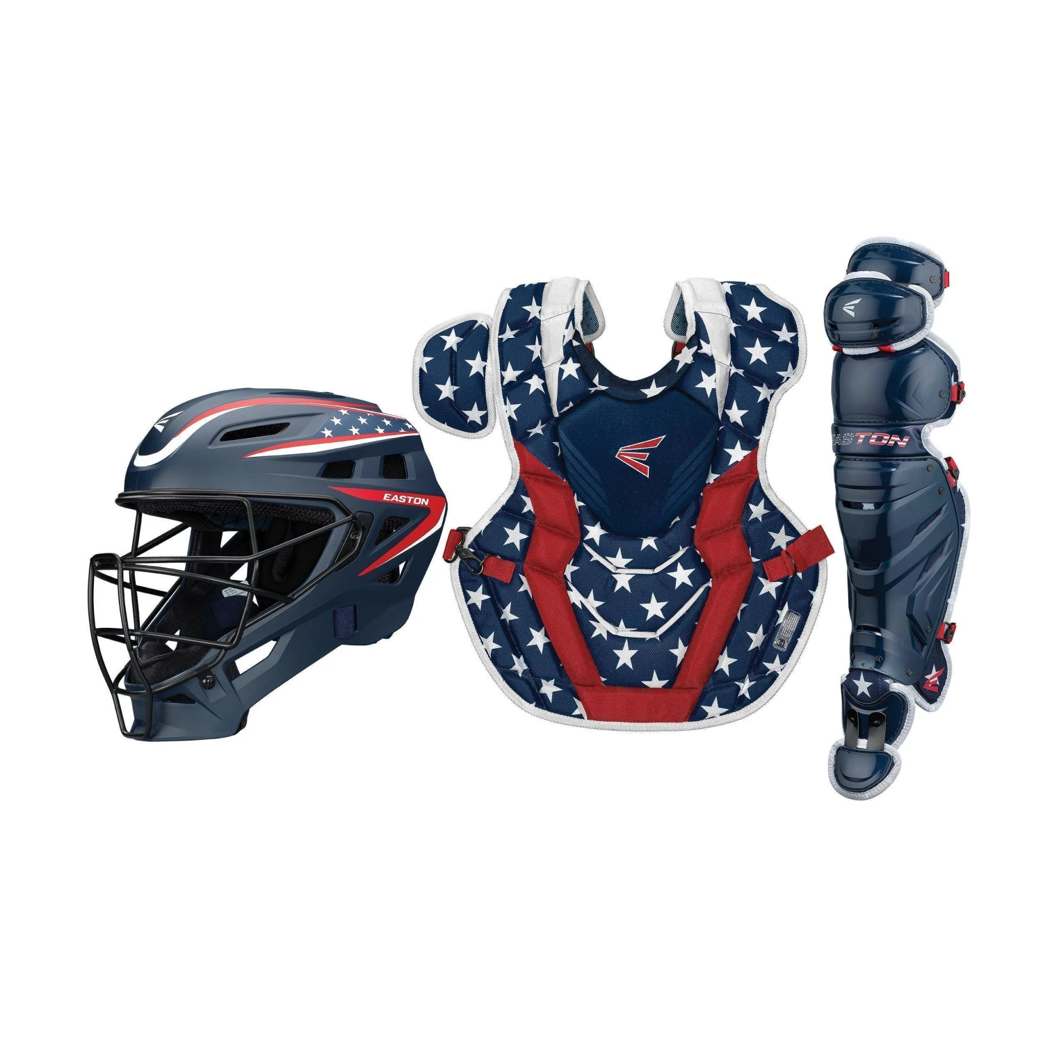 Easton Limited Edition Elite-X Catchers Box Set (Adult & Intermediate) Stars And Stripes 3 Easton Limited Edition Elite-X Catchers Box Set (Adult & Intermediate) Stars And Stripes