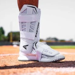 Easton Baseball/Softball Batter's Protective Leg Guard (Multiple Colors) -Baseball Shop Easton Leg Guard Lifestyle 1