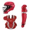 Easton Elite X Catcher's Box Set (Adult, Intermediate & Youth): Red -Baseball Shop EliteX Red