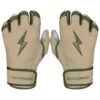 Bruce Bolt Premium Pro Military Series Short Cuff Batting Gloves: Beige -Baseball Shop IMG 0885