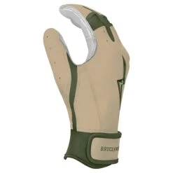 Bruce Bolt Premium Pro Military Series Short Cuff Batting Gloves: Beige -Baseball Shop IMG 0889