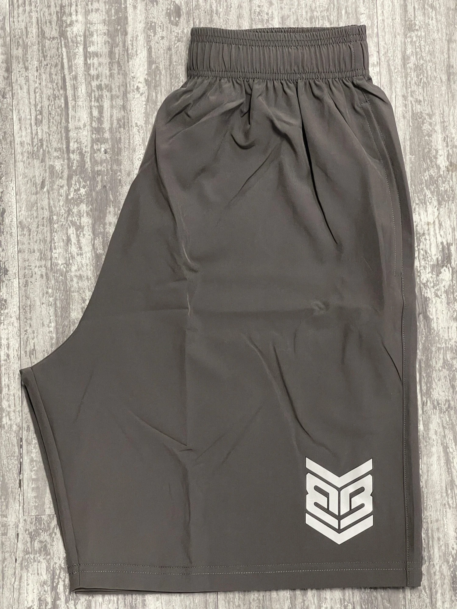 Banger Brand Exclusive 4 Way Stretch Shorts W/ Reflective Logo 4 Banger Brand Exclusive 4 Way Stretch Shorts W/ Reflective Logo - Image 2