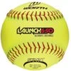 Worth 12" Launch 650 Ultimate Distance Slowpitch Softballs (Dozen): L650Y -Baseball Shop L650Y