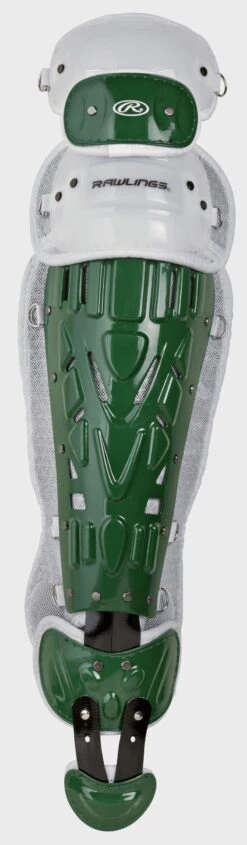 Rawlings Youth Dark Green/White VELO 2.0 Catcher's Gear Box Set: CSV2Y-DG / W 9 Rawlings Youth Dark Green/White VELO 2.0 Catcher's Gear Box Set: CSV2Y-DG / W -Baseball Shop LGVEL DG W 1