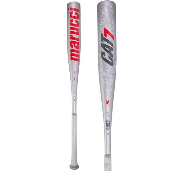 Marucci CAT 7 Silver (-5) USSSA Baseball Bat: MSBC725S 3 Marucci CAT 7 Silver (-5) USSSA Baseball Bat: MSBC725S