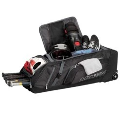 Miken Deluxe Slowpitch Wheeled Roller Bag: MBA005 -Baseball Shop MikenDeluxeSlowpitchWheeledRollerBag MBA005 5