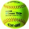 Worth 11" One Nation Green Dot Slowpitch Softballs (Dozen): ON11CY 2 Worth 11" One Nation Green Dot Slowpitch Softballs (Dozen): ON11CY -Baseball Shop ON11CY 1