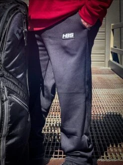 Headbanger Sports Performance Fleece Lined Sweatpants: Black -Baseball Shop PNGimage