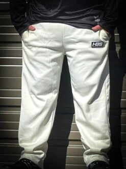 Headbanger Sports Performance Fleece Lined Sweatpants: Cream -Baseball Shop PNGimage 55e75000 87d2 4b67 986e 362074a6a01f