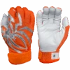 2022 Spiderz PRIZM Batting Gloves: Orange/Silver 1 2022 Spiderz PRIZM Batting Gloves: Orange/Silver -Baseball Shop PRIZM OrangeSilver
