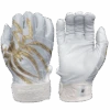 2022 Spiderz PRIZM Batting Gloves: White/Gold 1 2022 Spiderz PRIZM Batting Gloves: White/Gold -Baseball Shop PRIZM WhiteGold