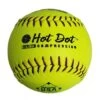 Worth 12" ASA Hot Dot Slowpitch Softballs (Dozen): AHD12CY -Baseball Shop PROCOMP