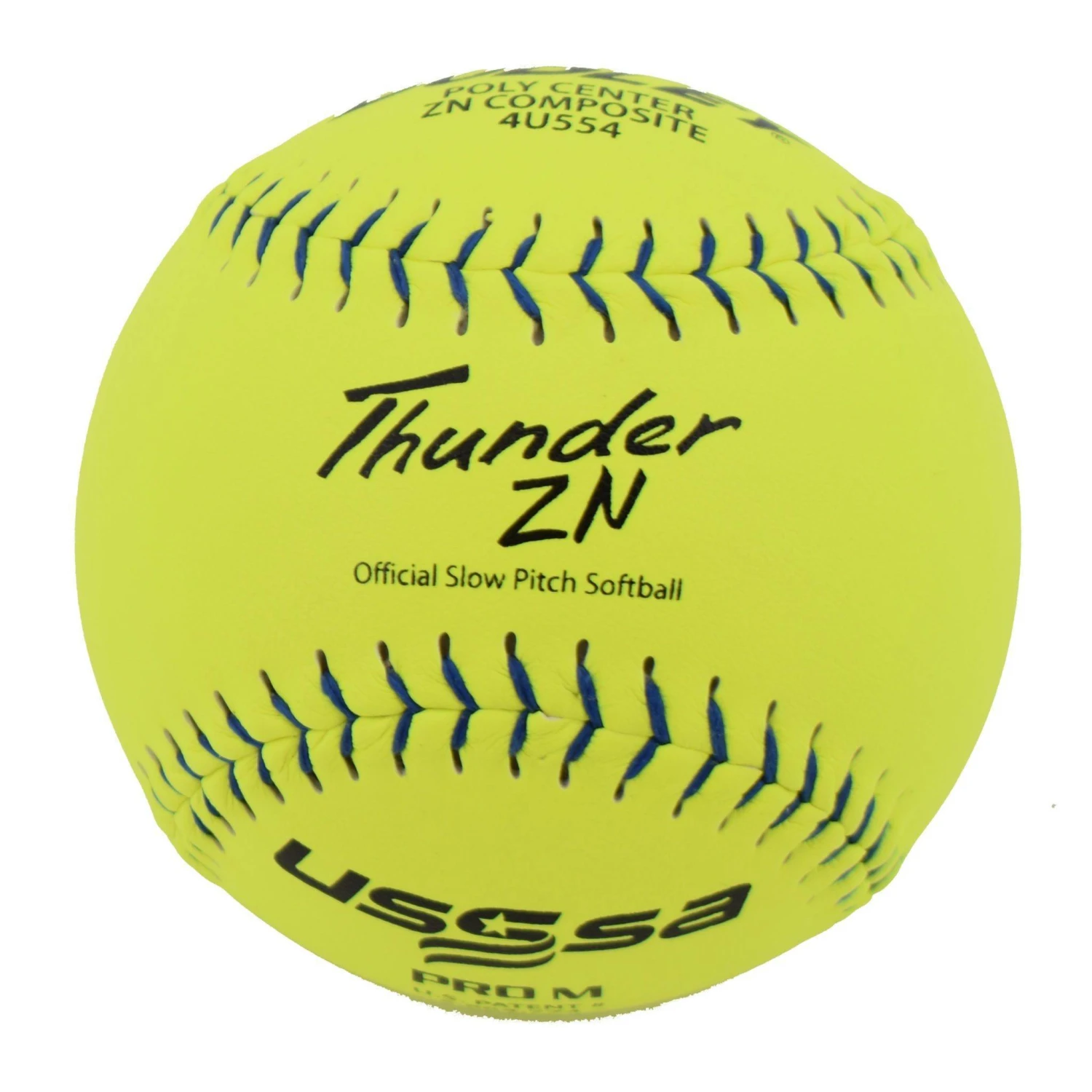 Dudley Thunder ZN 12" PRO M USSSA Slowpitch Softballs (DOZEN): 4U554 3 Dudley Thunder ZN 12" PRO M USSSA Slowpitch Softballs (DOZEN): 4U554