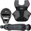 Rawlings Intermediate Black/Graphite VELO 2.0 Catcher's Gear Box Set: CSV2I-B/GPH -Baseball Shop RawlingsAdultVelo2.0Catcher sSetCSV2Y B GPH 5ed3f67f 8327 4ecc a9c3 e35aadd80337