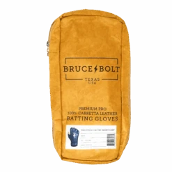 Bruce Bolt PREMIUM PRO Short Cuff Batting Gloves: Navy -Baseball Shop SC NVYG BAG