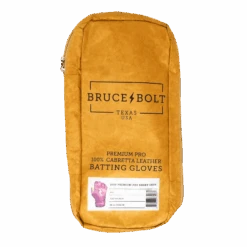 Bruce Bolt PREMIUM PRO Short Cuff Batting Gloves: Red -Baseball Shop SC REDG BAG