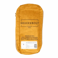 Bruce Bolt PREMIUM PRO Short Cuff Batting Gloves: White 17 Bruce Bolt PREMIUM PRO Short Cuff Batting Gloves: White -Baseball Shop SC WHTG BAG