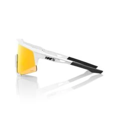 100% SPEEDCRAFT Sunglasses Soft Tact Off White - HiPER Red Multilayer Mirror Lens -Baseball Shop SP21 SPEEDCRAFT 60007 00009 PROFILE