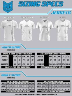 Headbanger Sports Exclusive " HB Sports Softball" Short Sleeve Jersey -Baseball Shop Sizing Chart 0ef8ec36 4f08 43db a3f3 815db24b882b