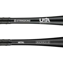 StringKing Metal (-10) USA Baseball Bat: SKUSM10 -Baseball Shop StringKing Baseball Metal USABat Bat 29 Inch Close Up FQtnbTV base 2x 5r3SOSw