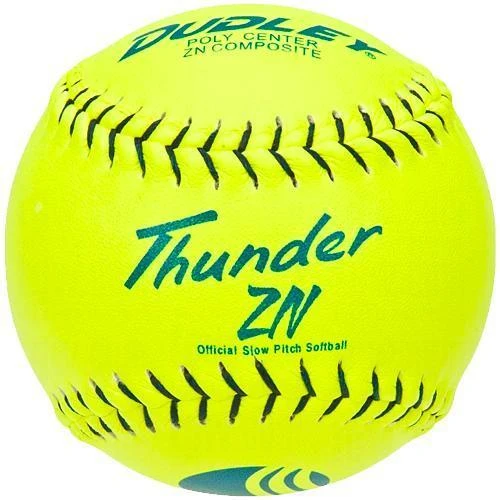 Dudley Thunder ZN 11" Classic W USSSA Slowpitch Softballs (DOZEN): 4U553 3 Dudley Thunder ZN 11" Classic W USSSA Slowpitch Softballs (DOZEN): 4U553