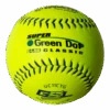 Worth 11" GSL Super Green Dot Classic W Composite Softballs (Dozen): UC11CYG -Baseball Shop UC11CYG