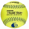 Worth 12" USSSA Super Gold Dot Classic M Softballs (Dozen): UC12SY -Baseball Shop UC12SY