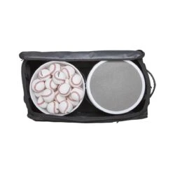 Wilson Coaches Ball Bucket Roller Bag: WB5710701 -Baseball Shop WB5710701 7 Wilson Ball Bucket Bag Black Detail.png.cq5dam.web .1200.1200