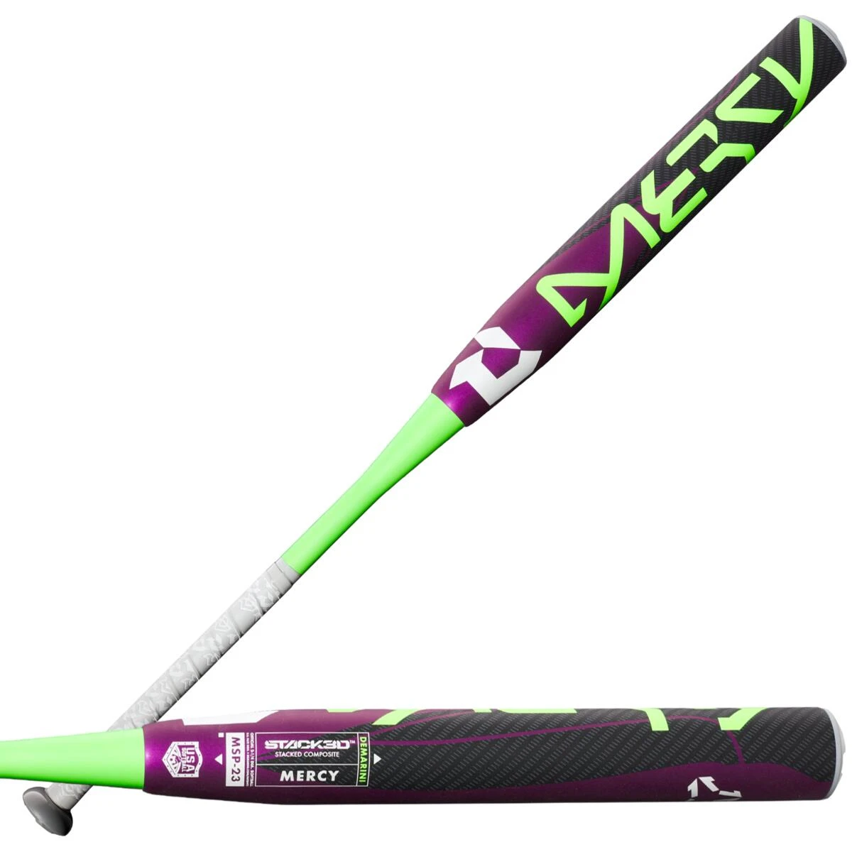 2023 DeMarini Mercy USA/ASA 13" Slowpitch Softball Bat: WTDXMSP-23 4 2023 DeMarini Mercy USA/ASA 13" Slowpitch Softball Bat: WTDXMSP-23 - Image 2