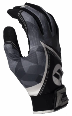2020 Black Worth Batting Gloves: WBGL20-BLK -Baseball Shop WBGL20 BLK side