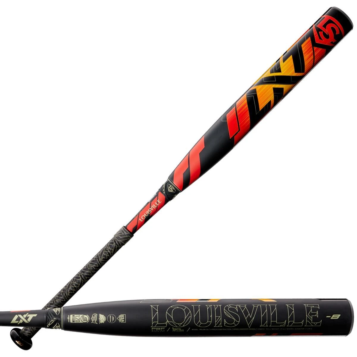 2022 Louisville Slugger LXT (-8) Fastpitch Softball Bat: WBL2545010 4 2022 Louisville Slugger LXT (-8) Fastpitch Softball Bat: WBL2545010 - Image 2