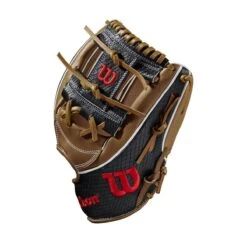 2021 Wilson A2K 1787 11.75" Infield Baseball Glove: WBW1000601175 -Baseball Shop WBW100060 2 A2K IF 1787 1175 SaddleTan BlackSnakeSS.png.cq5dam.web .1200.1200