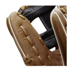 2021 Wilson A2K 1787 11.75" Infield Baseball Glove: WBW1000601175 -Baseball Shop WBW100060 6 A2K IF 1787 1175 SaddleTan BlackSnakeSS.png.cq5dam.web .1200.1200