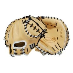 Wilson A2000 CM33 33" Baseball Catcher's Mitt: WBW10011533 11 Wilson A2000 CM33 33" Baseball Catcher's Mitt: WBW10011533 -Baseball Shop WBW100115 8 A2000 C DPCM 33 Blonde.png.cq5dam.web .1200.1200