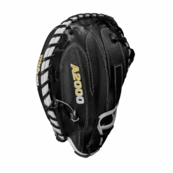2023 Wilson A2000 M1DSS 33.5" Baseball Catcher's Mitt: WBW100995335 14 2023 Wilson A2000 M1DSS 33.5" Baseball Catcher's Mitt: WBW100995335 -Baseball Shop WBW100995 3 A2000 C M1DSC 335 BlackSS BlackDimple White WilsonGold