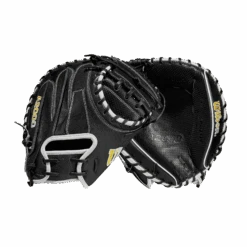 2023 Wilson A2000 M1DSS 33.5" Baseball Catcher's Mitt: WBW100995335 19 2023 Wilson A2000 M1DSS 33.5" Baseball Catcher's Mitt: WBW100995335 -Baseball Shop WBW100995 8 A2000 C M1DSC 335 BlackSS BlackDimple White WilsonGold