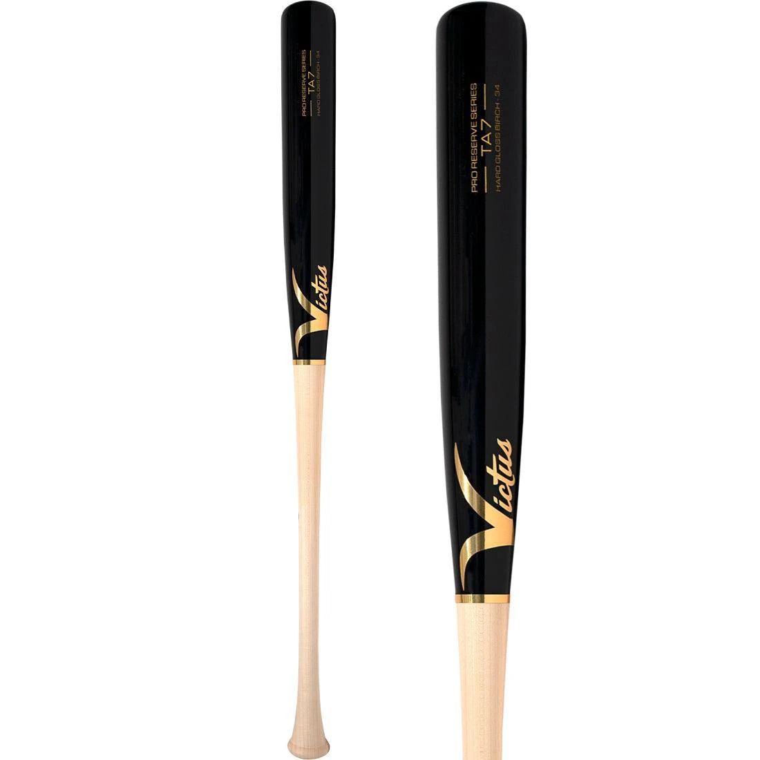 Victus Pro Reserve Tim Anderson TA7 Birch Wood Baseball Bat: VRWBTA7-NT/BK 3 Victus Pro Reserve Tim Anderson TA7 Birch Wood Baseball Bat: VRWBTA7-NT/BK
