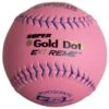 Worth Pink 12" GSL Super Gold Dot Extreme 40/325 Slowpitch Softballs (Dozen): WUC12CPXTG -Baseball Shop Worth GSL PINK Softball WUC12CPXTG
