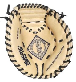 All-Star All Star Pro Series "The Pocket" 27" Training Baseball Catcher's Mitt: CM100TM -Baseball Shop cm100tm bk laces inside 1260x 73161039 8864 4a4b 8f0d 8d3fe7620cbb