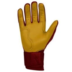 Bruce Bolt PREMIUM PRO Long Cuff Batting Gloves: Maroon -Baseball Shop premium pro long cuff batting gloves maroon brucebolt 282874