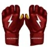 Bruce Bolt PREMIUM PRO Long Cuff Batting Gloves: Maroon -Baseball Shop premium pro long cuff batting gloves maroon brucebolt 750127