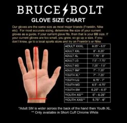 Bruce Bolt PREMIUM PRO Long Cuff Batting Gloves: Orange -Baseball Shop premium pro long cuff batting gloves orange brucebolt 582969